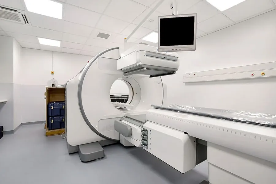 The CT scanner suite Marcon delivered at Lister Hospital, Stevenage