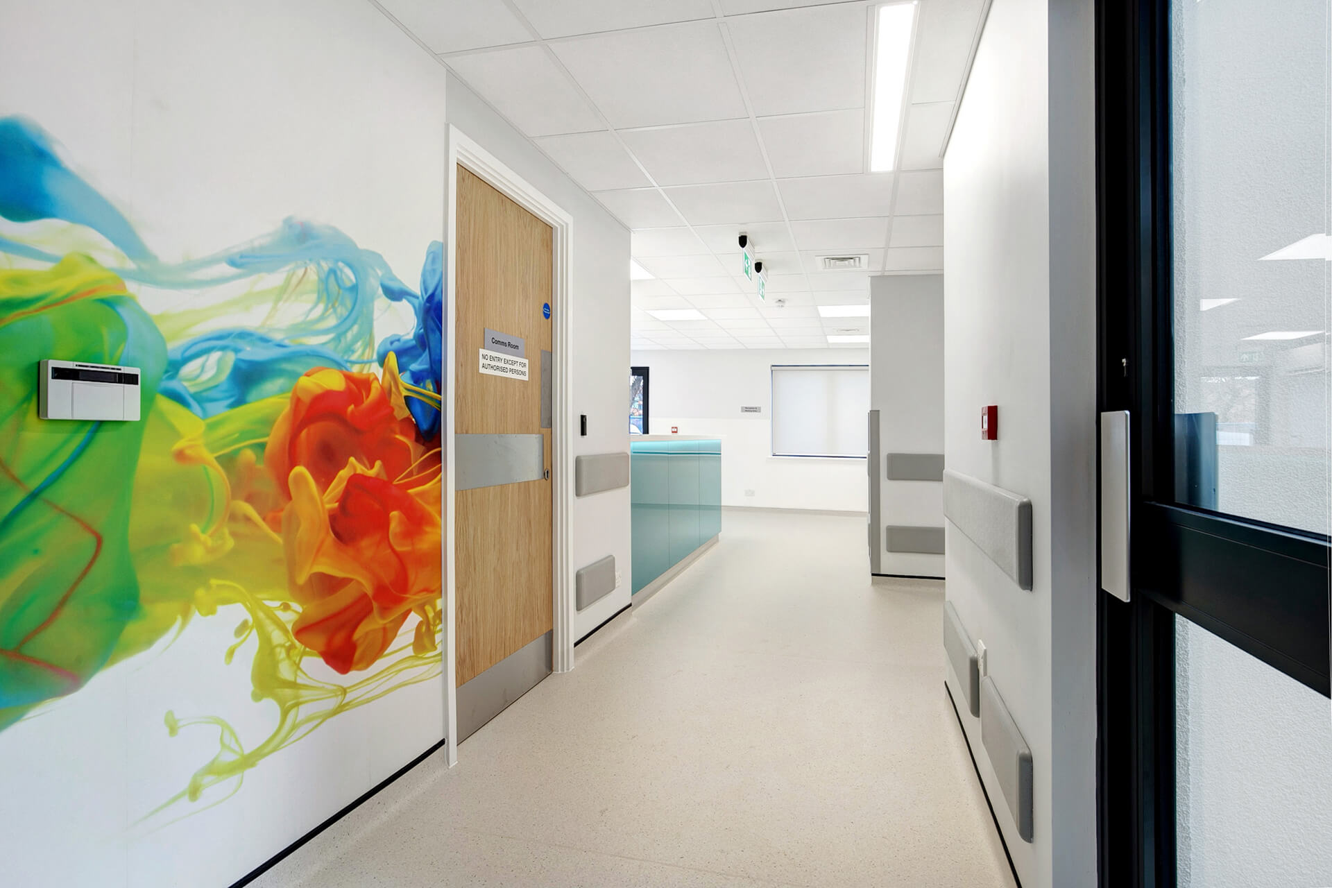 West Middlesex Hospital – MRI Waiting Area, completed by Marcon Construction